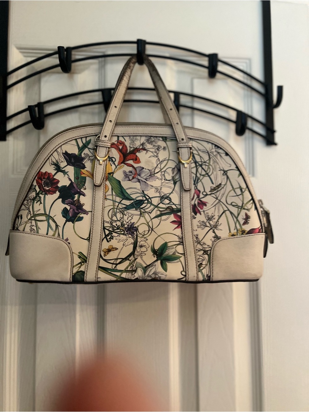 Gucci flora bag bowling style